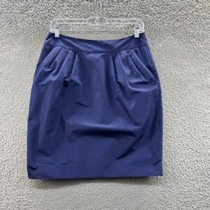 Banana Republic Skirt Women's Size‎ 4 Blue Bubble Skirt Ladies 4